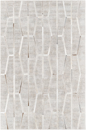 Eloquent ELQ-2300 12' x 15' Handmade Rug ELQ2300-1215  Light Gray, Beige, Medium Gray Surya