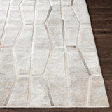 Eloquent ELQ-2300 12' x 15' Handmade Rug ELQ2300-1215  Light Gray, Beige, Medium Gray Surya