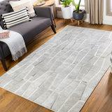 Eloquent ELQ-2300 12' x 15' Handmade Rug ELQ2300-1215  Light Gray, Beige, Medium Gray Surya