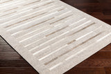 Eloquent ELQ-2307 8'10" x 12' Handmade Rug ELQ2307-81012  Light Gray, Light Beige, Medium Gray, Black Surya