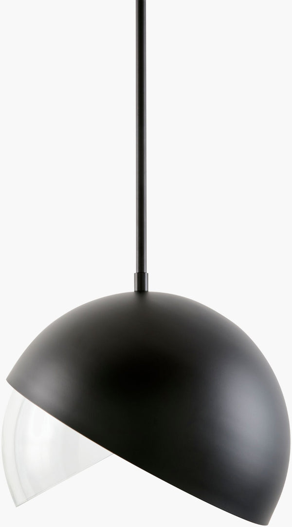 Livabliss Elenya Arts and Crafts Metal Frame Glass Shade Pendant Light for Dining and Entryway ELYA-001