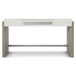 Bernhardt Bernhardt Foundations Desk — Two‑Tone Rustic Modern Writing Desk With Soft‑Close Drawer, Steel Accents 306512