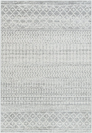 Livabliss Elaziz Moroccan Geometric Machine Woven Polypropylene Rug for Living or Dining Rooms Light Gray, Gra 10' x 13'11" ELZ2308-1014