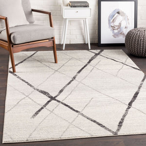 Livabliss Elaziz Geometric Polypropylene Area Rug Machine Woven Modern Accent for Compact Spaces ELZ2323-23