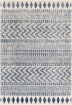 Livabliss Elaziz Moroccan Geometric Polypropylene Area Rug Neutral Bohemian Entryway Accent ELZ2353-23