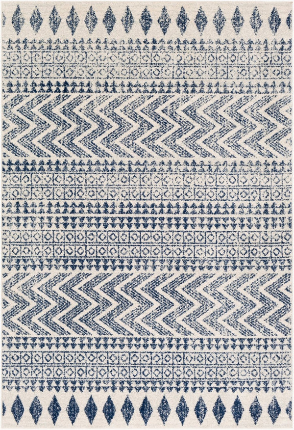 Livabliss Elaziz Moroccan Geometric Polypropylene Area Rug Neutral Bohemian Entryway Accent ELZ2353-23