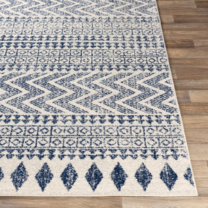 Livabliss Elaziz Moroccan Geometric Polypropylene Area Rug Neutral Bohemian Entryway Accent ELZ2353-23