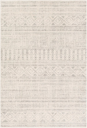 Livabliss Elaziz Moroccan Geometric Polypropylene Rug for Entryways Bold Global Pattern Floor Accent Gray, Light Gra 2' x 2'11" ELZ2354-23