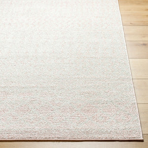 Livabliss Elaziz Moroccan Geometric Polypropylene Area Rug for Entryway Bathroom or Bedroom Blush, Light Gr 2' x 2'11" ELZ2358-23
