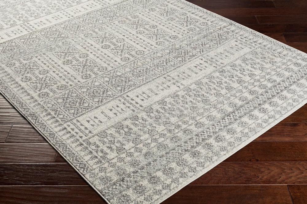 Livabliss Elaziz Global Geometric Polypropylene Accent Rug for Entryways and Bohemian Interiors Beige, Light Sl 2'7" x 7'7" ELZ2364-2776