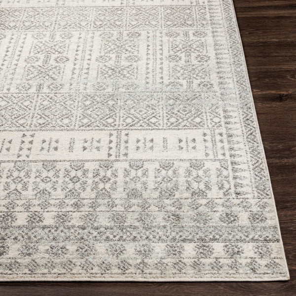 Livabliss Elaziz Global Geometric Polypropylene Accent Rug for Entryways and Bohemian Interiors Beige, Light Sl 2'7" x 7'7" ELZ2364-2776