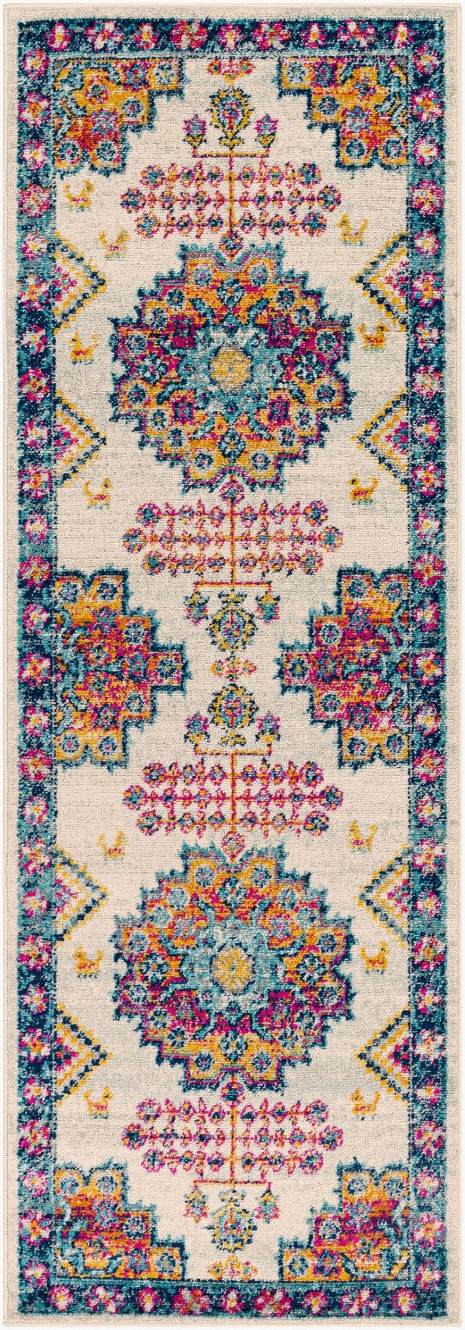 Livabliss Elaziz Traditional Runner Rug Polypropylene Weave for Hallways Entryways and Bedside ELZ2366-2776