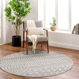 Elaziz ELZ-2369 7'10" x 7'10" Machine Woven Rug ELZ2369-710RD Livabliss Surya