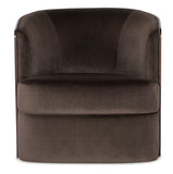 Donna Swivel Chair Brown BellaDonna Collection CC204-SW-489 Hooker Furniture