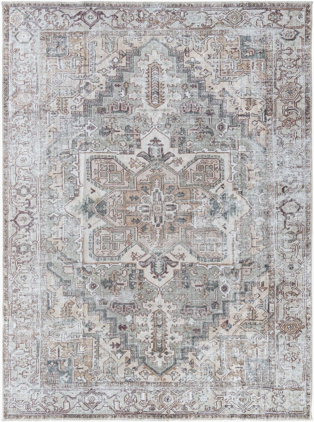 Livabliss Embrace Flatweave Polyester Accent Rug Turkish Woven for Entryways and High Traffic Zones Light Beige, Sa 2' x 2'11" EMA2308-2211