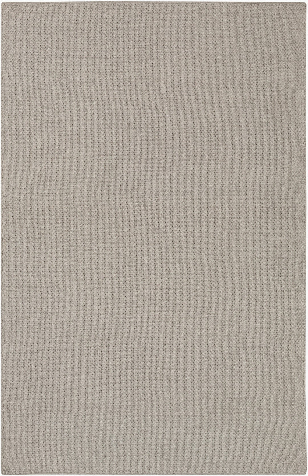 Surya Ember Handmade 2'3" X 4'5" Durable Polypropylene Rug - Modern Decor, No Pile, Spot Clean Only, Warranty Gray Polypropylene Emb1000-5378