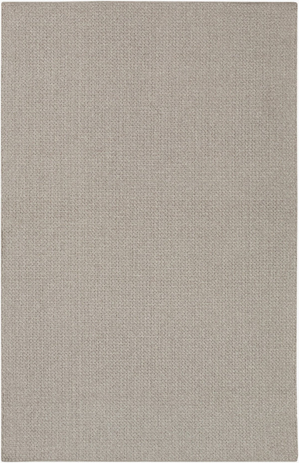 Surya Ember Handmade 2'3" X 4'5" Durable Polypropylene Rug - Modern Decor, No Pile, Spot Clean Only, Warranty Gray Polypropylene Emb1000-5378