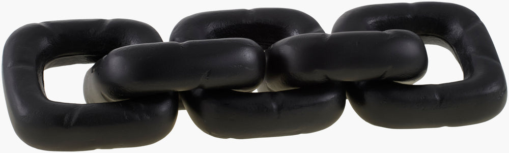 Surya Sherman Decorative Aluminum Sculpture – 2"H X 12"W Minimalist Modern Accent For Chic Home Decor Metallic ,Brass Aluminum Emh005-2185