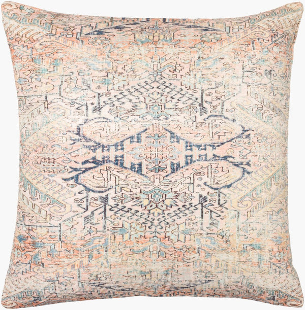 Livabliss Emily Jean Polyester Accent Pillow Uv Resistant Indoor Outdoor Modern Patterned Square EMJ002-2020P
