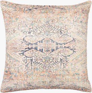 Livabliss Emily Jean Square Polyester Accent Pillow Outdoor Safe Patterned Sofa Throw EMJ002-2222