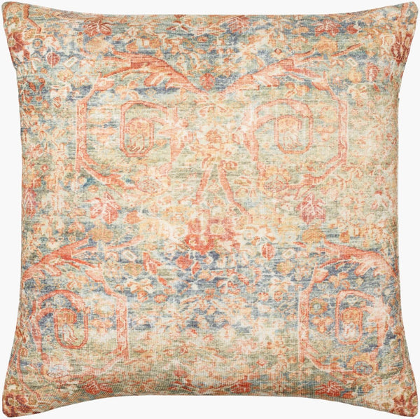 Livabliss Emily Jean Square Accent Pillow Artisan Crafted Polyester for Indoor Outdoor Seating EMJ012-2020
