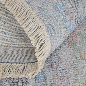 Feizy Rugs Caldwell Handwoven Wool & Viscose Area Rug – Transitional Bohemian Floral Design For Elegant Spaces Blue,Yellow,Orange Wool,Viscose 8798979fblumltf50