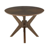 Homelegance By Top-Line Hutchinson Mid-Century Walnut Finish Tables Walnut MDF