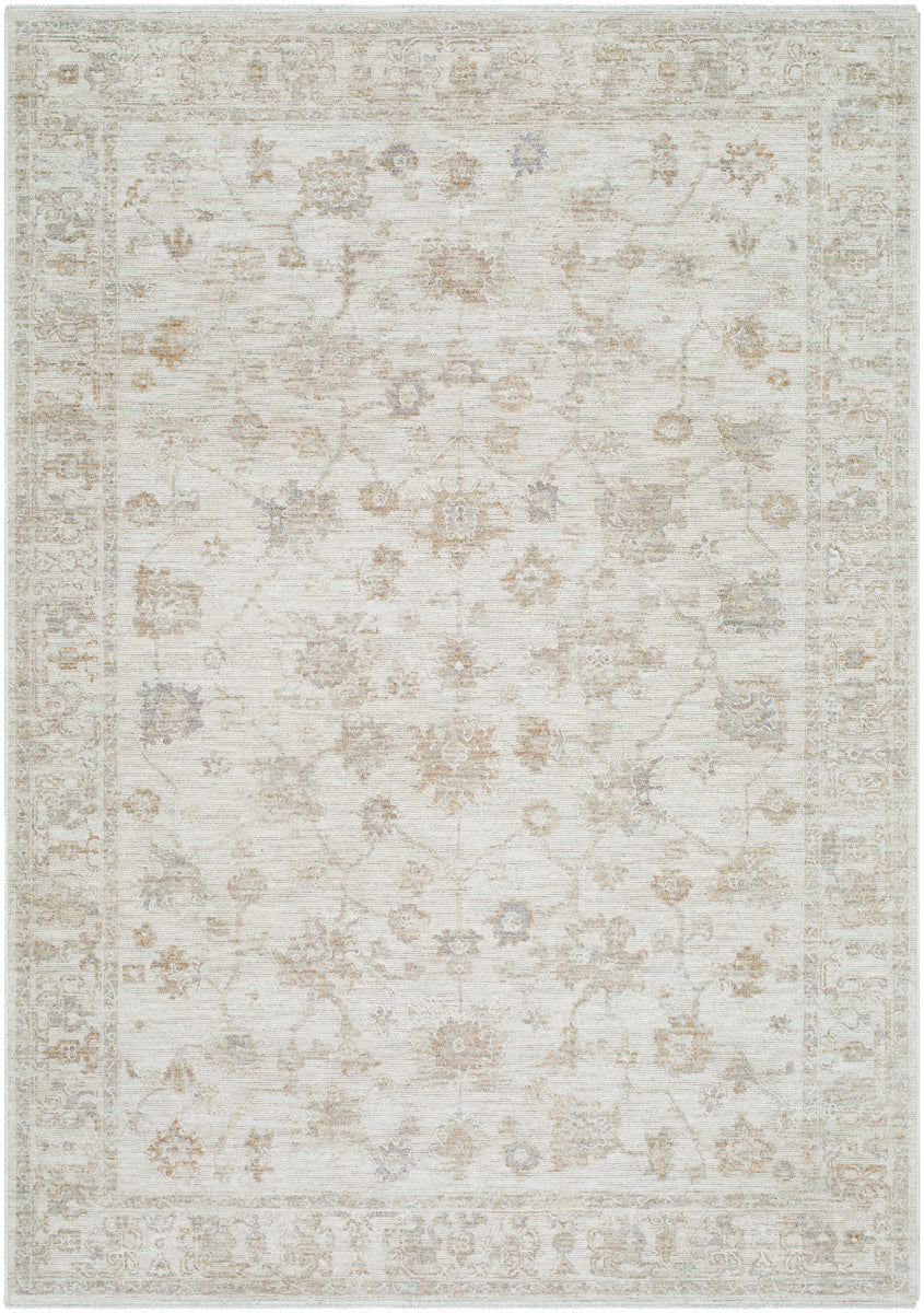 Emory EMO-2302 9'4" x 13'1" Machine Woven Rug EMO2302-94131  Slate, Metallic - Silver, Pale Pink Surya