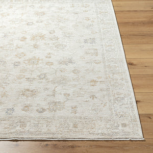Emory EMO-2302 9'4" x 13'1" Machine Woven Rug EMO2302-94131  Slate, Metallic - Silver, Pale Pink Surya