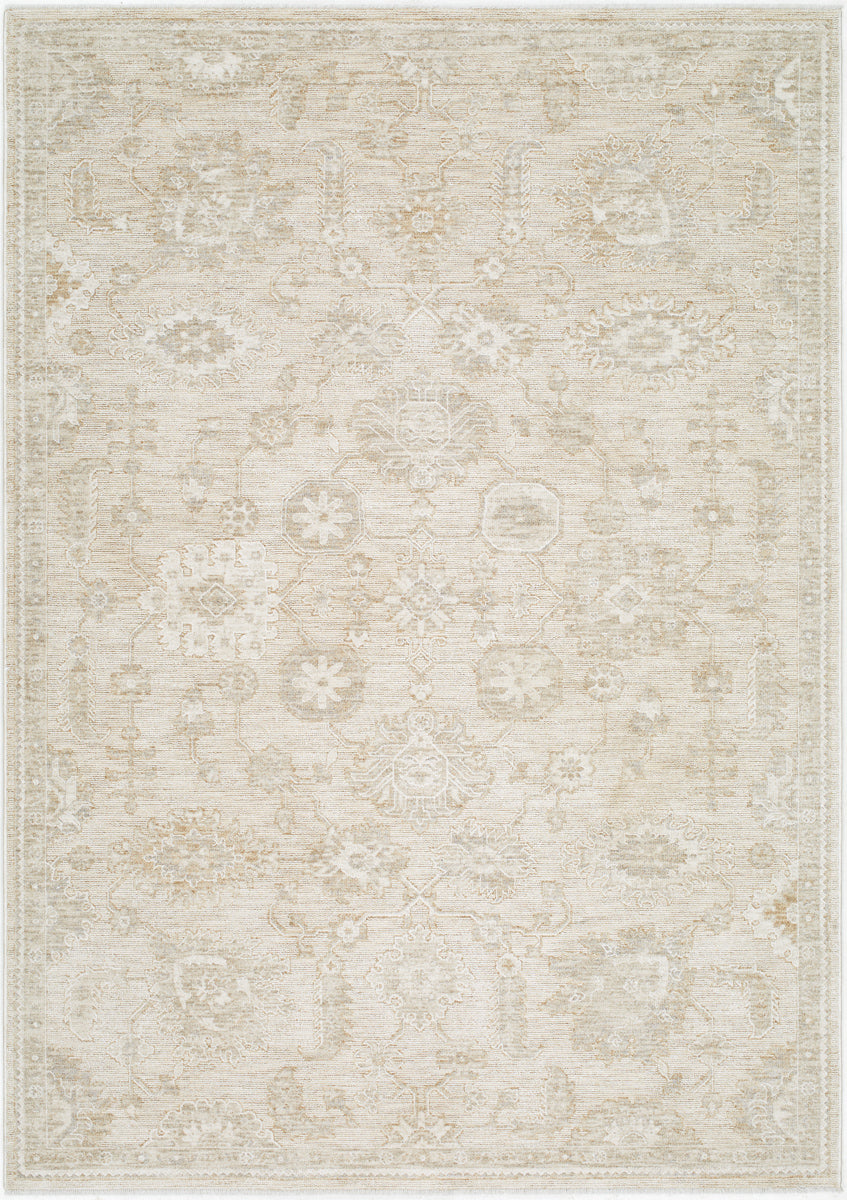 Emory EMO-2306 9'4" x 13'1" Machine Woven Rug EMO2306-94131  Light Silver, Ash Surya