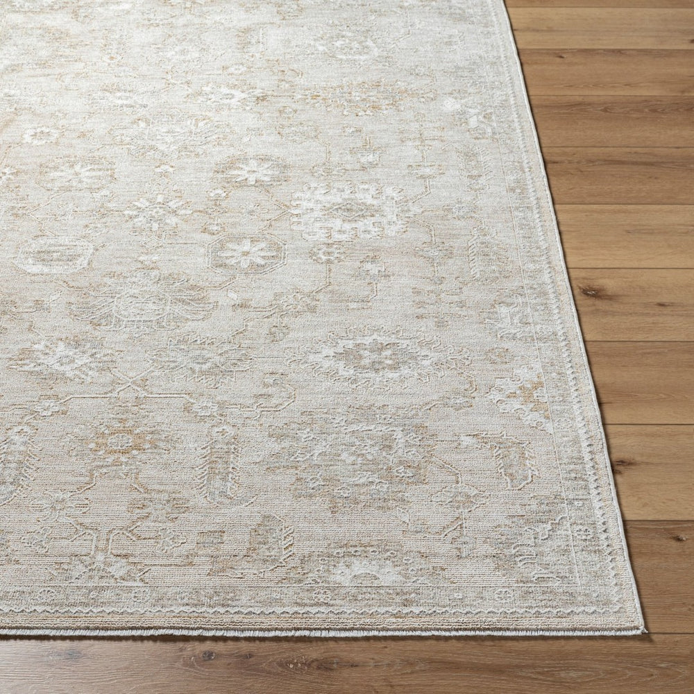 Livabliss Emory Fringe Border Polyester Area Rug Turkey Woven Medium Pile Dining Room Accent EMO2306-94131