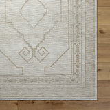 Emory EMO-2309 9'4" x 13'1" Machine Woven Rug EMO2309-94131  Ash, Silver, Metallic - Silver, Light Silver Surya