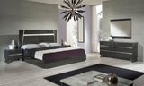 VIG Furniture Eastern King Nova Domus Emporio Italian Modern Grey Bedroom Set VGACEMPORIO-SET-EK