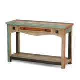 Christopher Knight Home® - Noble House - Meader Boho Handmade Distressed Mango Wood Console Table