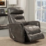 Parker House Parker Living Gemini - Flint Swivel Glider Recliner Flint 90% Polyester, 10% PU (W) MGEM#812GS-FLI