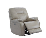 Parker House Parker Living Axel - Parchment Power Recliner Parchment 83% Polyester, 17% PU (W) MAXE#812PH-PAR