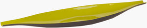 Surya Devoe Decorative Tray - Stylish 3"H X 7"W X 4"D Accent For Modern Home Décor, Easy Care & Warranty Lime Paper Emv700-m