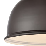 Cedar Park 13'' Wide 1-Light Outdoor Flush Mount - Oil Rubbed Bronze EN130136 Thomas