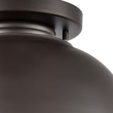 Cedar Park 13'' Wide 1-Light Outdoor Flush Mount - Oil Rubbed Bronze EN130136 Thomas