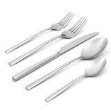 Lenox Oneida Karlek 20 Piece Everyday Flatware Set, Service for 4 Metallic, STAINLESS METAL B1044020AL21