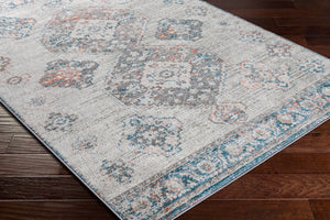 Livabliss Enfield Medallion Area Rug Machine Woven Polypropylene Blend for Living Dining Rooms ENF2306-81012