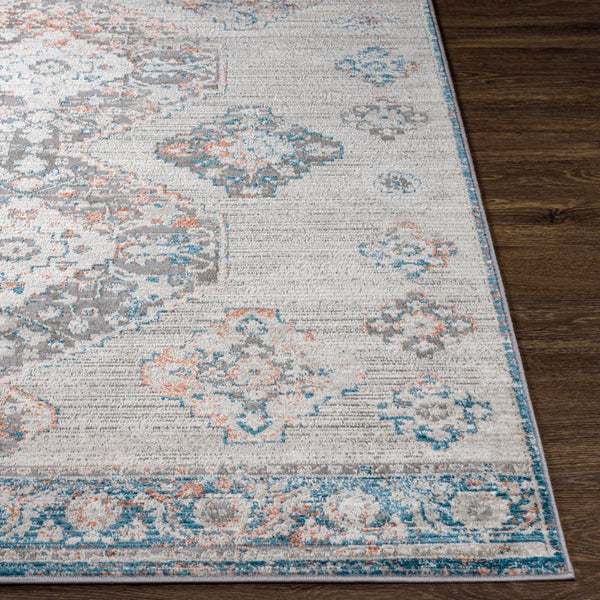Livabliss Enfield Medallion Area Rug Machine Woven Polypropylene Blend for Living Dining Rooms ENF2306-81012