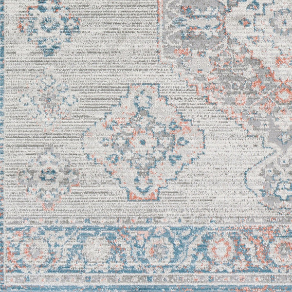 Livabliss Enfield Medallion Area Rug Machine Woven Polypropylene Blend for Living Dining Rooms ENF2306-81012