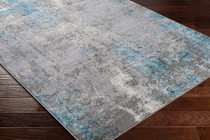 Livabliss Enfield Grid Pattern Machine Woven Area Rug Minimalist Modern Living Room Accent ENF2307-81012