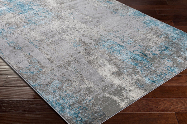 Livabliss Enfield Grid Pattern Machine Woven Area Rug Minimalist Modern Living Room Accent ENF2307-81012