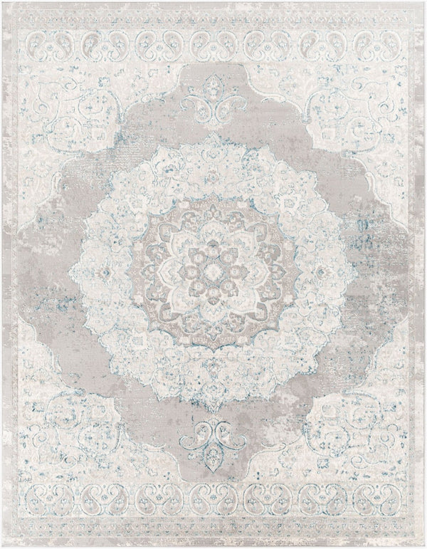 Livabliss Enfield Traditional Medallion Area Rug Machine Woven Turkey Polypropylene Living Room ENF2324-81012