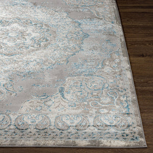 Livabliss Enfield Traditional Medallion Area Rug Machine Woven Turkey Polypropylene Living Room ENF2324-81012