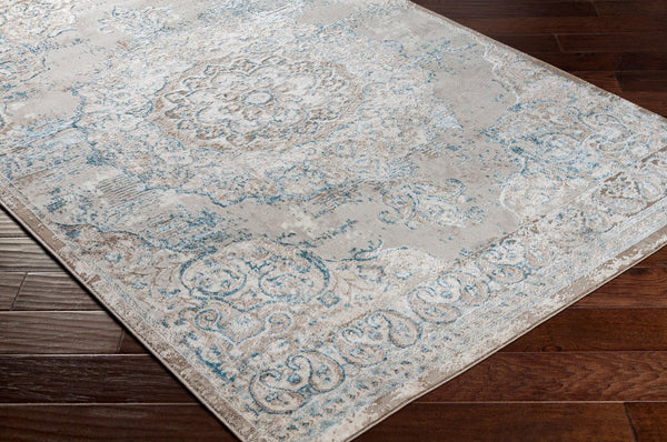Livabliss Enfield Medallion Area Rug Machine Woven Polypropylene Blend for Living Rooms ENF2325-537