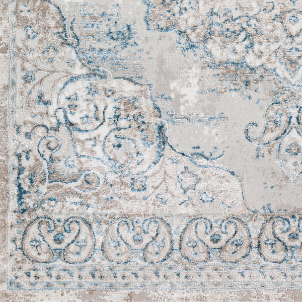 Livabliss Enfield Medallion Area Rug Machine Woven Polypropylene Blend for Living Rooms ENF2325-537