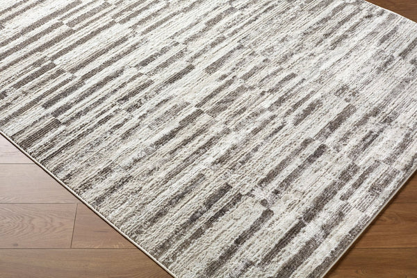 Livabliss Enfield Art Deco Machine Woven Polyester Area Rug for Living Room and Dining Spaces Light Beige, Li 7'10" x 10' ENF2328-71010